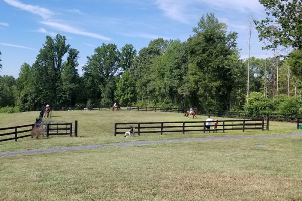 Win Green Cross country schooling course in Northern Virginia