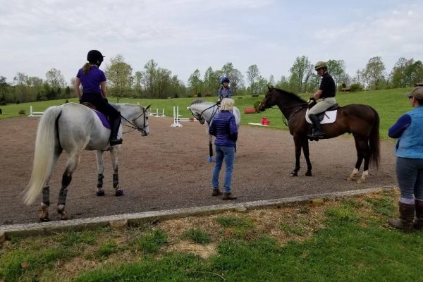 Win Green Cross country schooling clinic with Lucinda Green